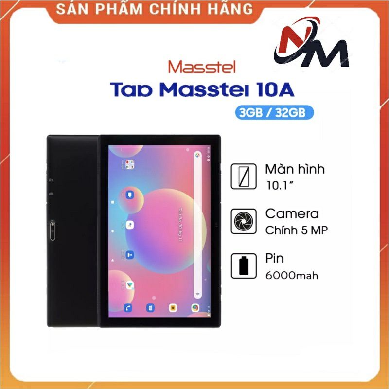Máy tính bảng Masstel Tab 10A ( 3GB | 32GB ) Hàng Chính Hãng