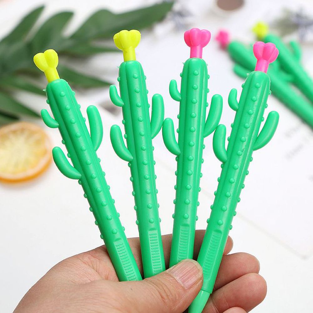 Bút Chì Bấm Ngòi 0.5 0.7mm Mềm Mại Họa Tiết Cà Rốt Xương Rồng Dễ Thương