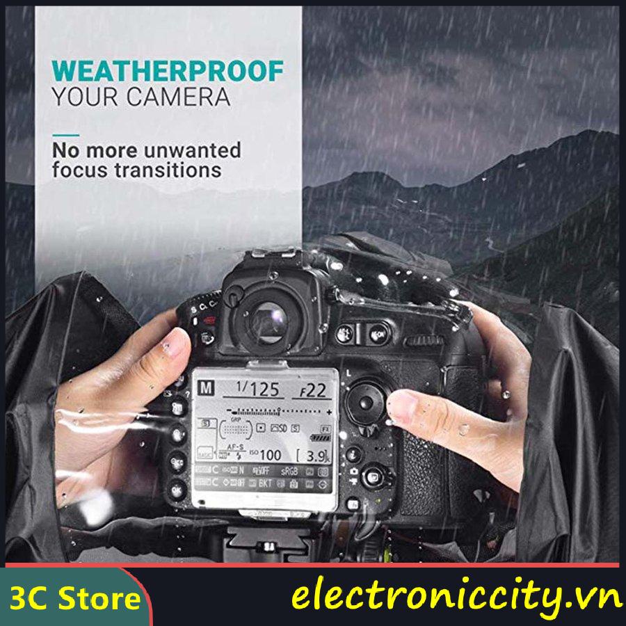 ⚡Áo mưa vỏ áo chống nước che mưa máy ảnh và ống kính máy ảnh chuyên nghiệp DSLR Phặn Phặn