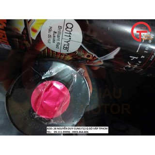 SƠN XỊT SAMURAI MÀU ĐỎ CANDY Y138*