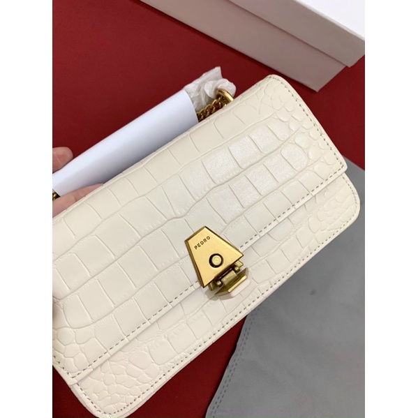 Túi P.D.R.O da rắn Mã 009 size 18cm khoá đá mới ko hộp