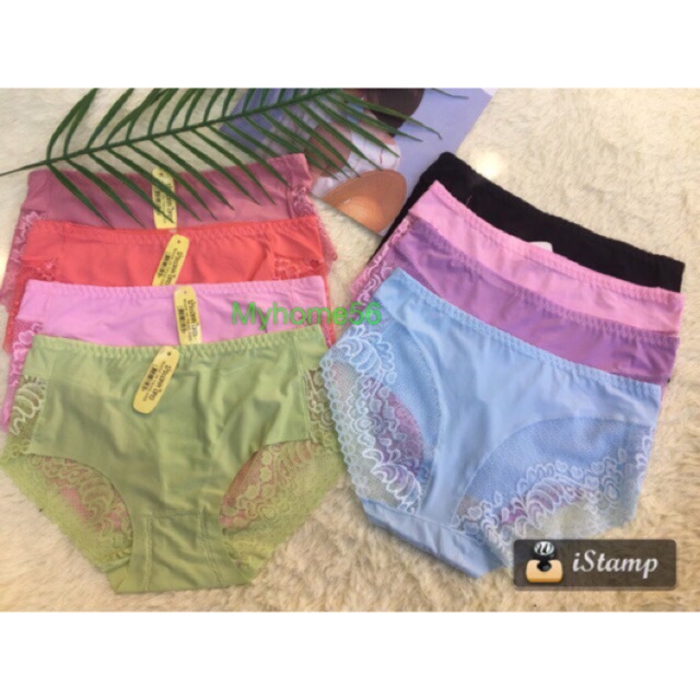 Quần lót đúc lạnh phối ren fom 48-58kg