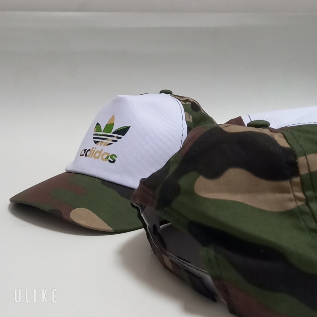 Mũ Nón Lưỡi Trai Màu Lính Cho Bé In Hình A-di-das Thiết Kế Cool Ngầu