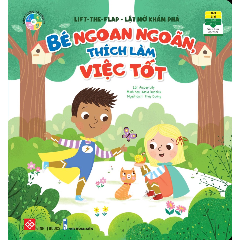 Sách - Lật mở khám phá- Bé ngoan ngoãn, thích làm việc tốt