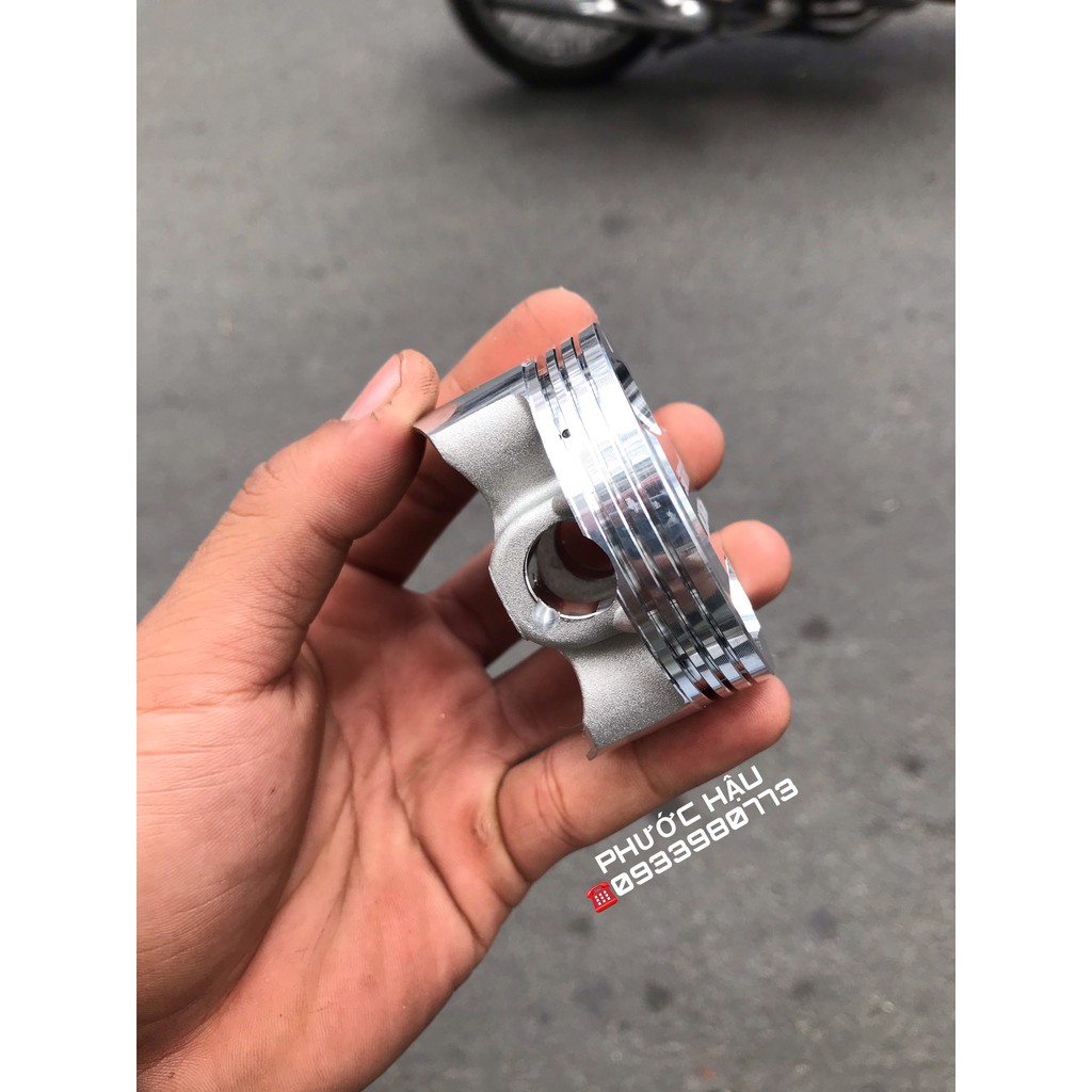 PISTON Nén SIMITOYO EXCITER 62MM , Có COS ( 62,00MM ; 62,01MM ; 62,02MM )- Hậu Racing Shop