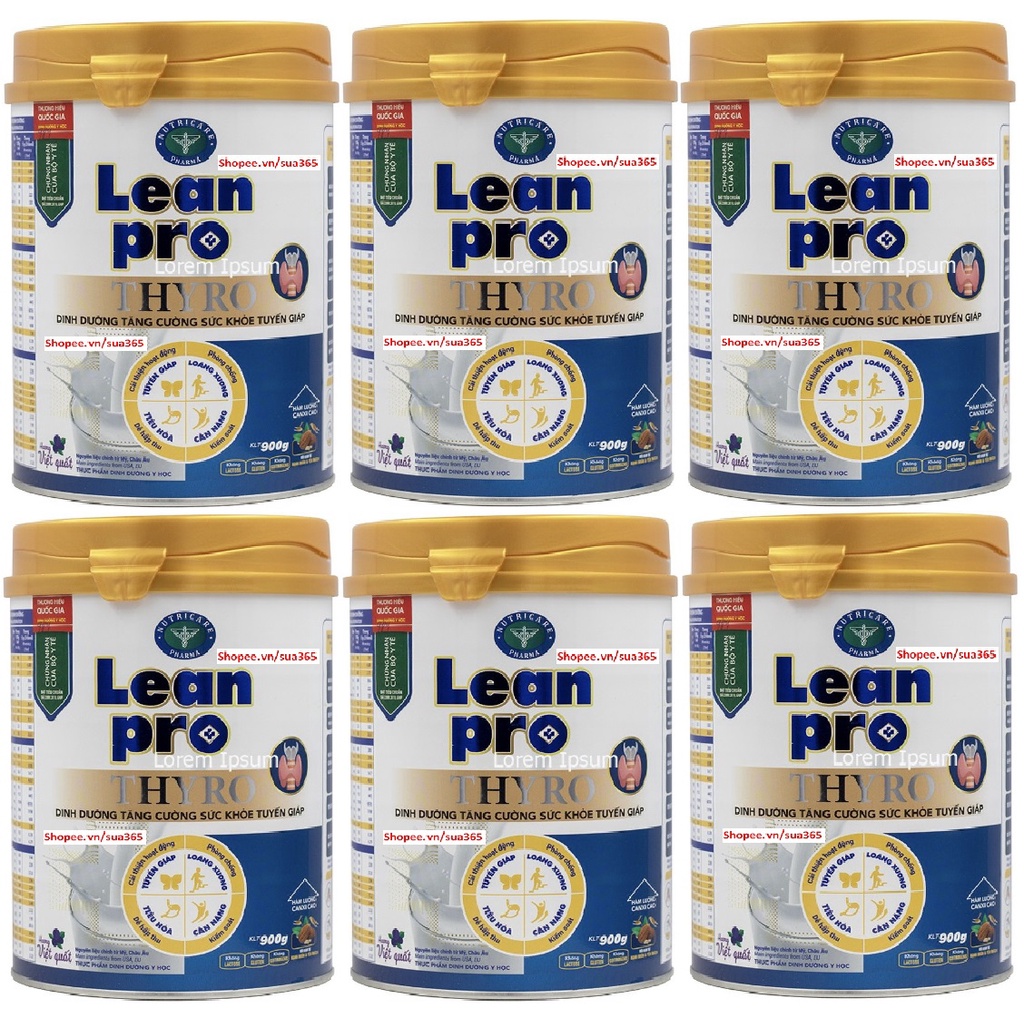 Sữa Lean pro Thyro_900g - Tăng Cường Sức Khỏe Tuyến Giáp - Date Luôn Mới