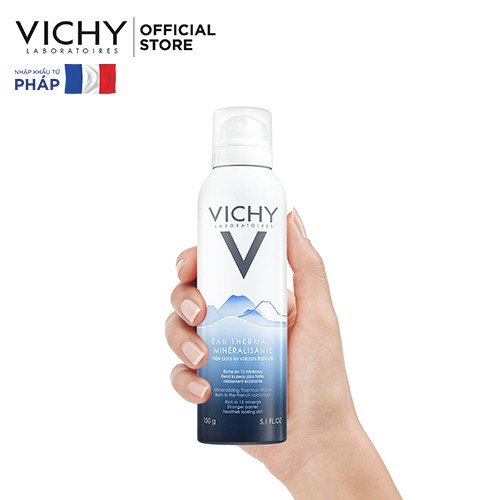 [Cam Kết Auth] Nước khoáng dưỡng da Vichy Mineralizing Thermal Water 150ml