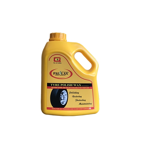 Wax bóng vỏ lốp xe 1.5l Pallas. (Nhằm nâng cao chất lượng công ty cải tiến dòng sản phẩm mới - can màu xanh)