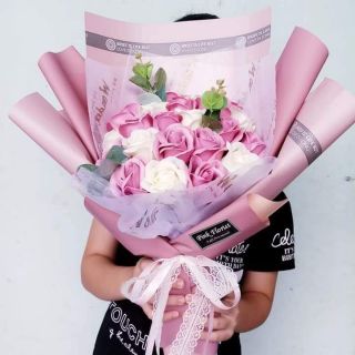 Hoa sáp 20 bông đẹp mê ly