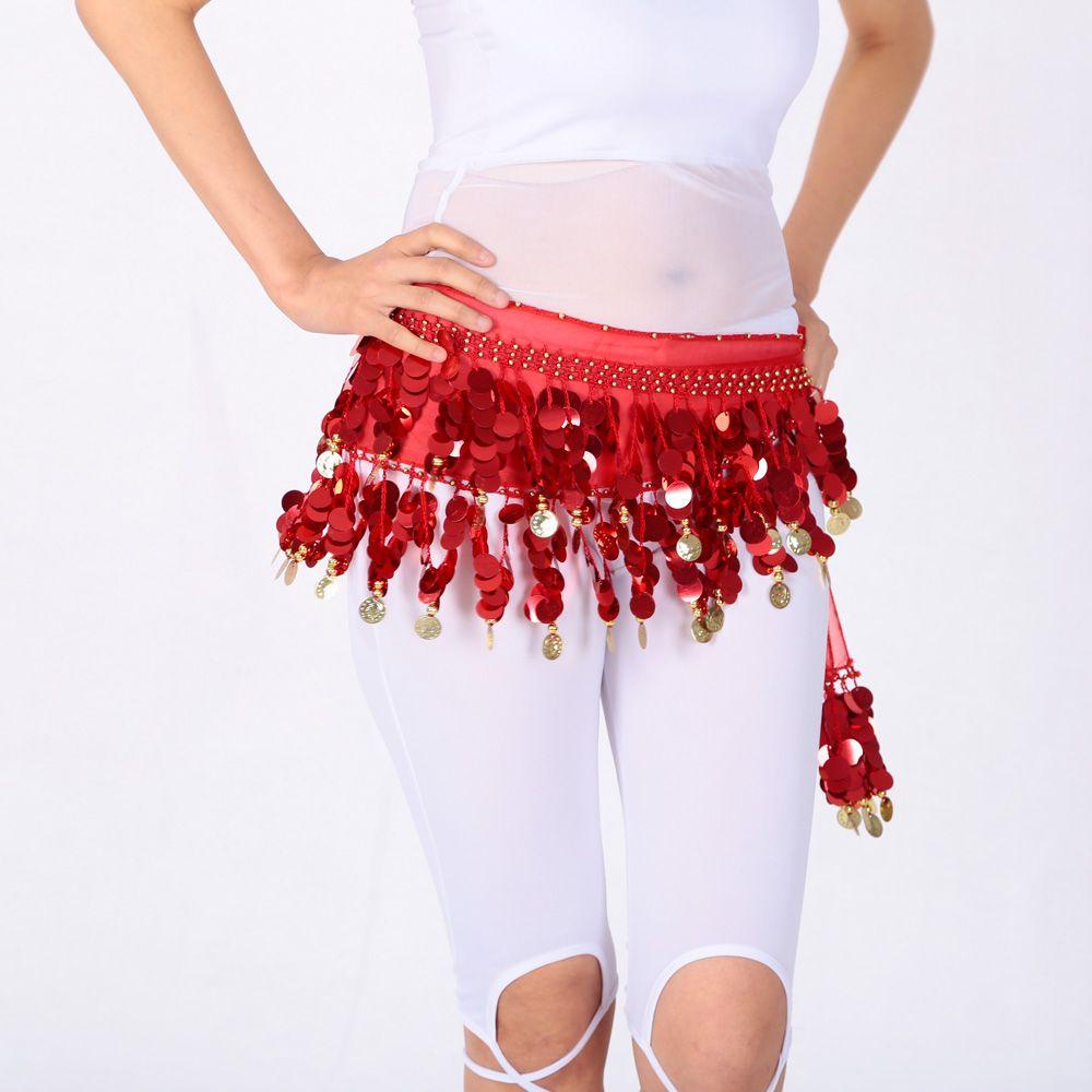 Thắt Lưng Múa Bụng Đính Đồng Xu Lấp Lánh