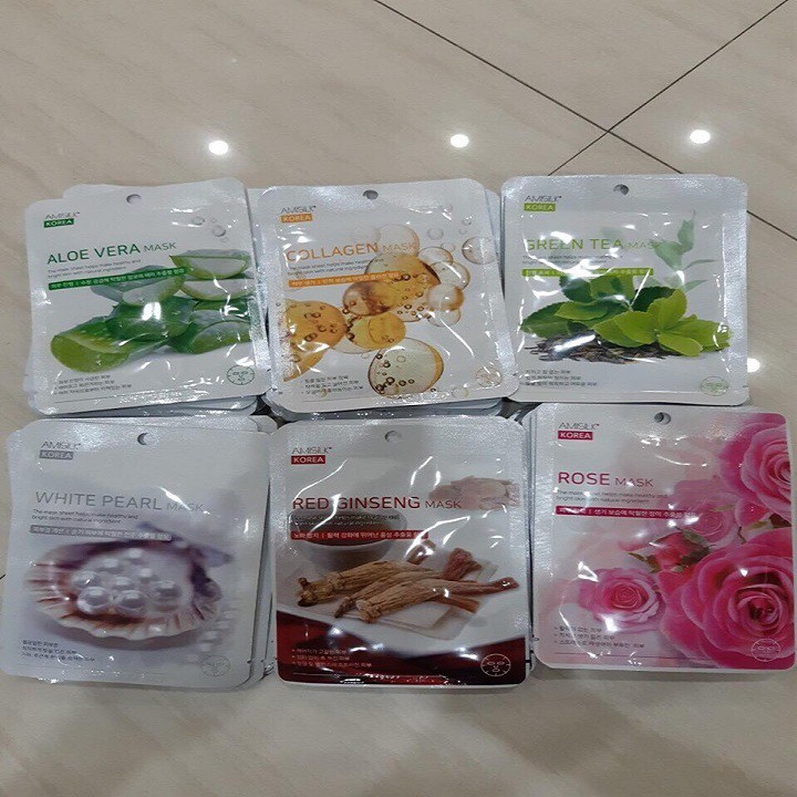 Mặt nạ hồng sâm amisilk Hàn Quốc Date 2023💖 FREE SHIP 💖 mặt nạ dưỡng da hồng sâm | BigBuy360 - bigbuy360.vn