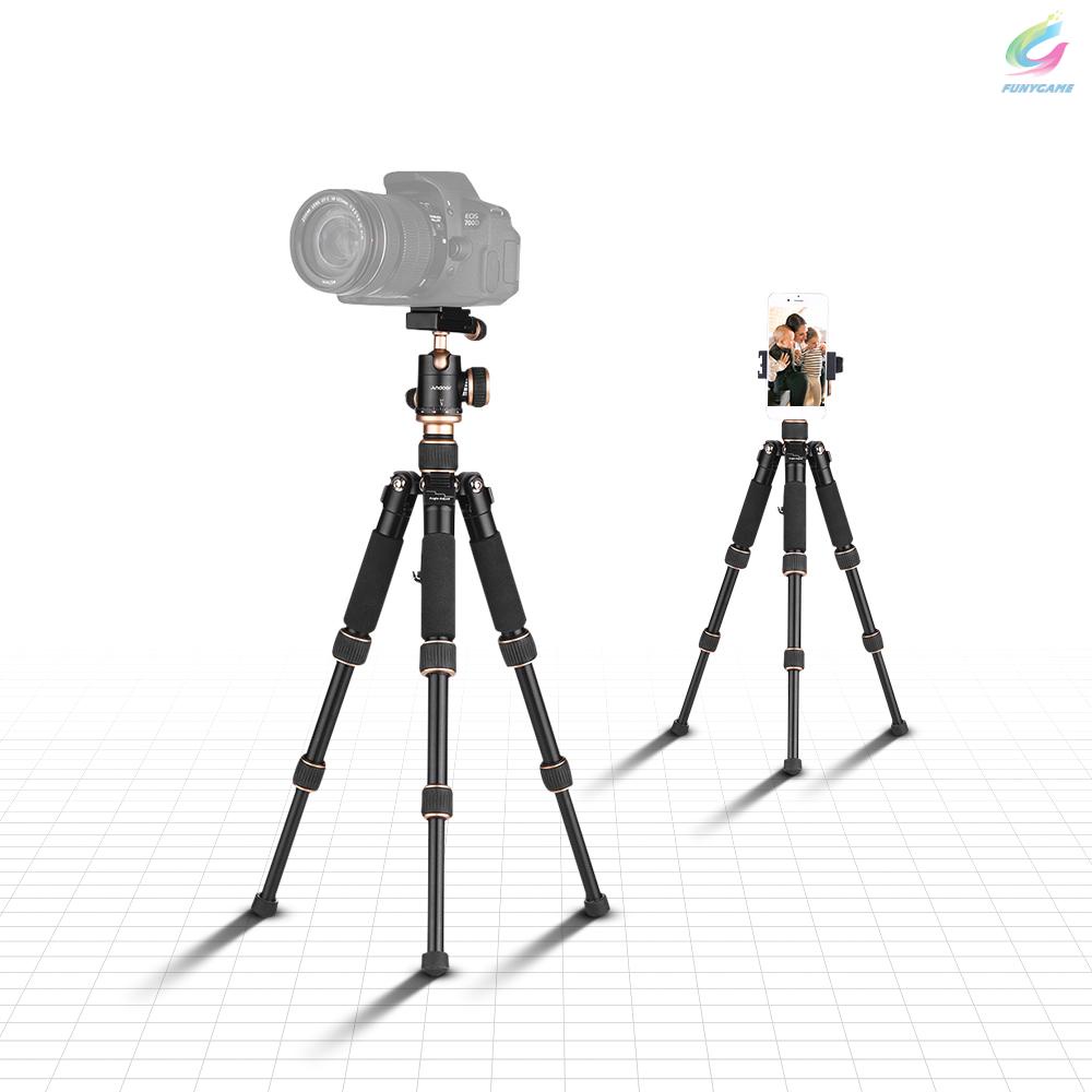 Chân Máy Ảnh Tripod Andoer 53cm / 21in Mini Có Đầu Bi Tháo Gỡ Nhanh Cho Máy Ảnh Dslr / Điện Thoại Di Động