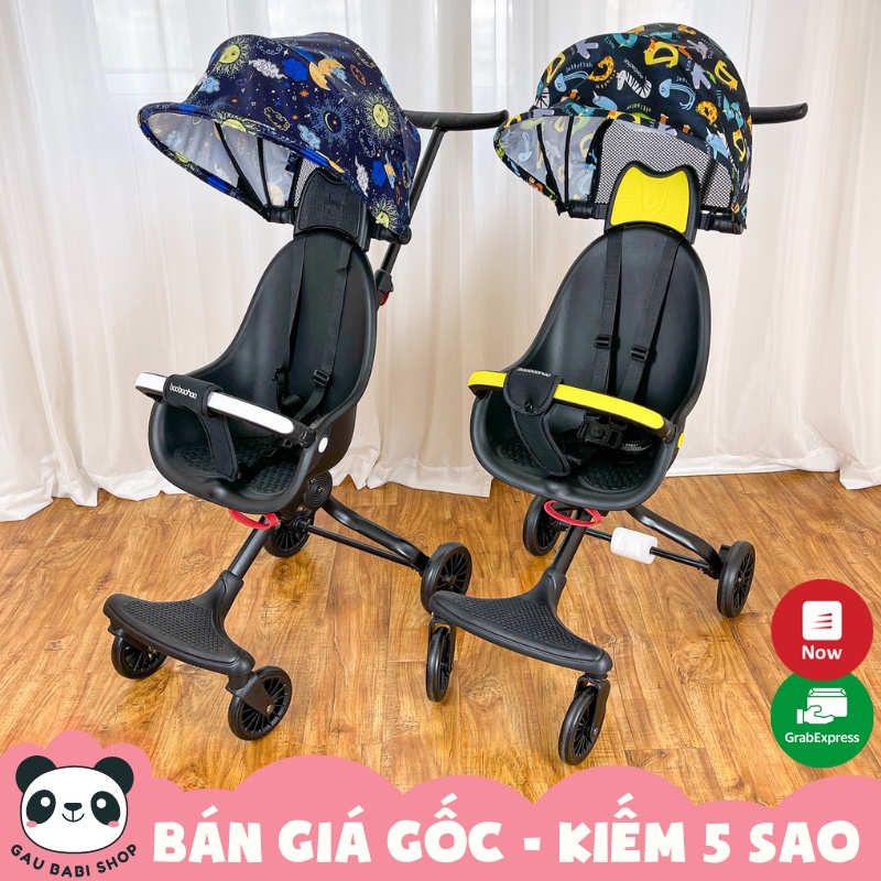 FREE SHIP !!! Xe đẩy gấp gọn cho bé ngả ngồi 2 chế độ Baobaohao V13