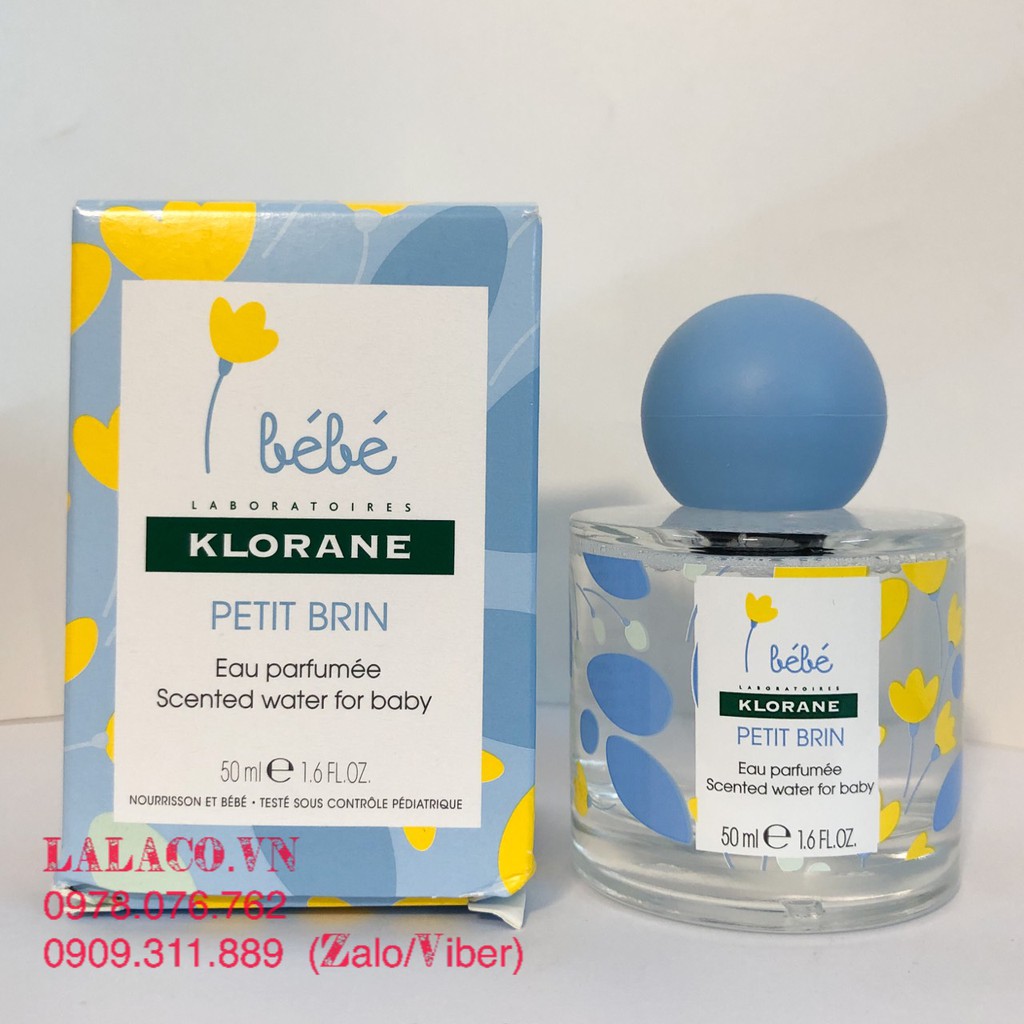 [Mẫu mới] Bộ Nước Hoa - Gift Set Klorane 50ml + tặng kèm thỏ bông - Hàng Pháp | Thế Giới Skin Care