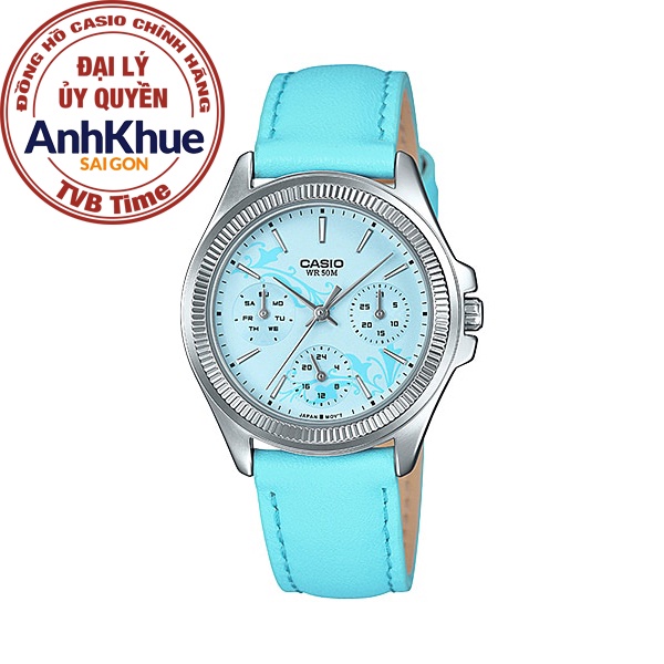 Đồng hồ nữ dây da Casio chính hãng Anh Khuê LTP-2088L-2AVDF (33mm)