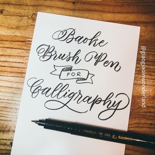 Bút viết thư pháp calligraphy ngòi mảnh Baoke