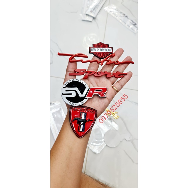 TEM XE NHÔM- KIM LOẠI - OSCAR MIKE- GTS - XE MÁY- Ô TÔ- TURBO- GT- SVR-SUPERMAN - NIMO- POWER