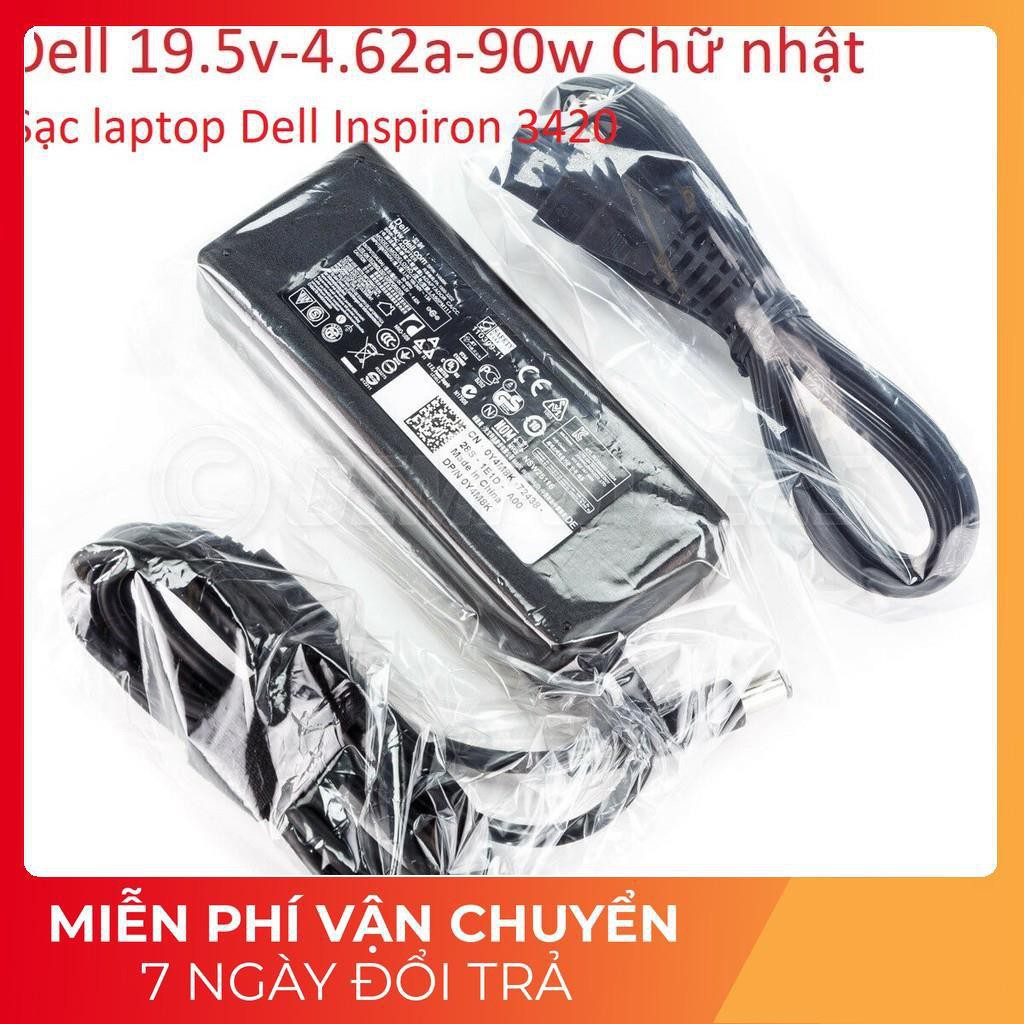 ⚡️[Sạc zin] Sạc laptop Dell Inspiron 3420 19.5V - 3.34A - 4.62A - 65W - 90W Chân kim to 7.4 x 5.0 mm