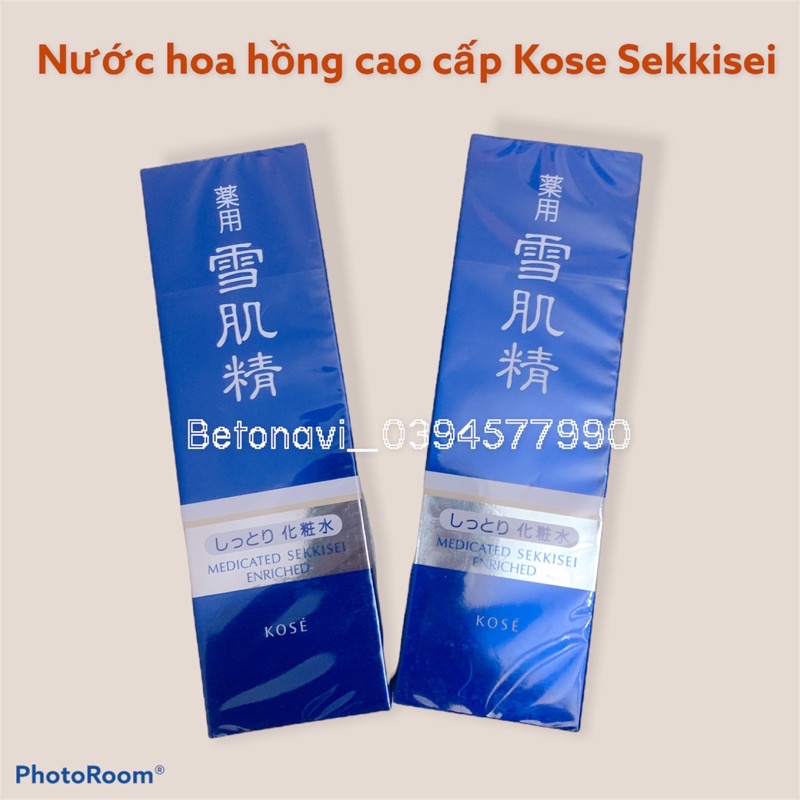 Nước hoa hồng cao cấp Kose Sekkisei 200ml