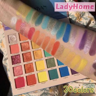 [Hàng mới về] Bảng Phấn Mắt Handaiyan 30 Màu Lì Và Ánh Ngọc Trai Lấp Lánh