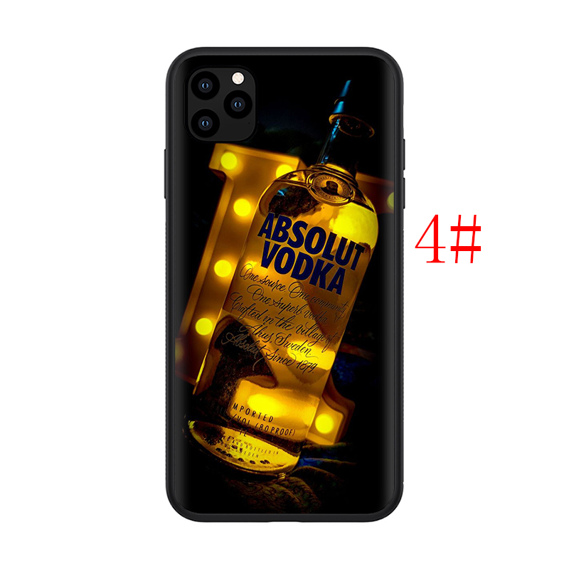 Ốp Lưng Silicone Họa Tiết Logo Xb1 Abslut Vodka Thời Trang Cho Iphone 8 7 6s 6 Plus 5 5s Se 2016 2020