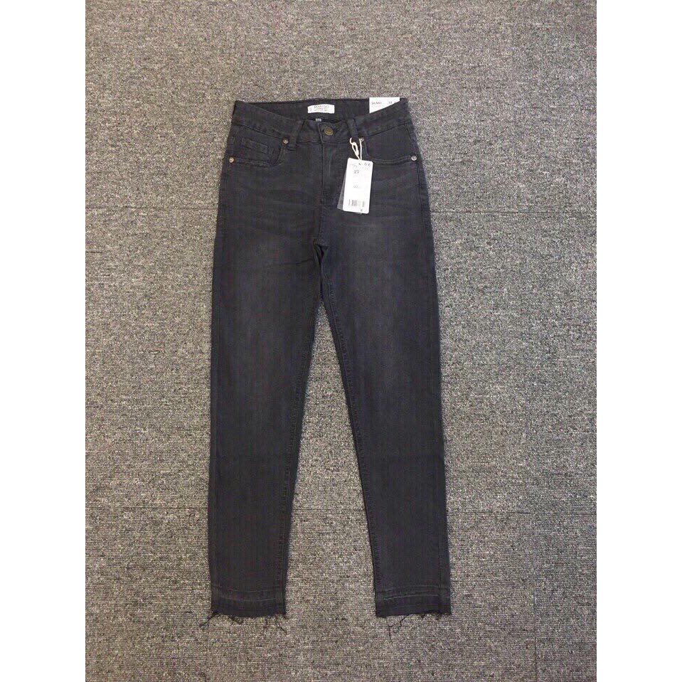Jeans xám khói MANGO đẹp độc lạ