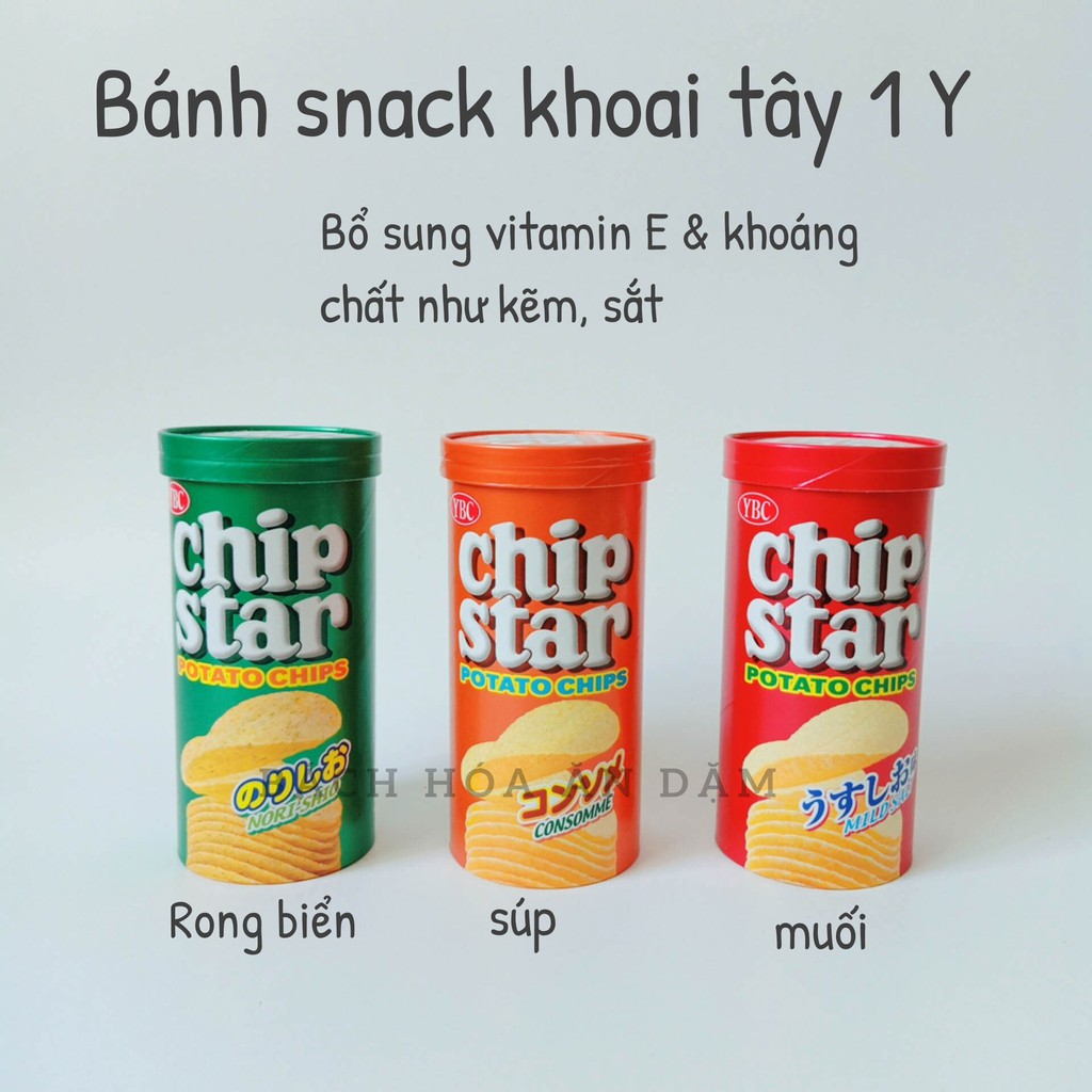 Bánh Snack Chipstar Cho Bé từ 1 Tuổi