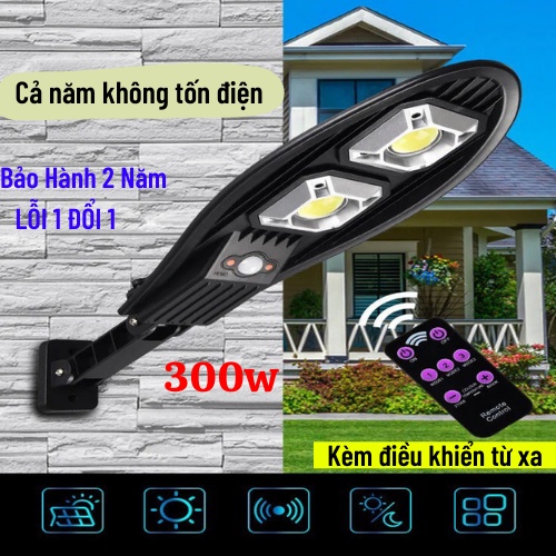 Đèn Năng Lượng Mặt Trời Đèn Ngoài Trời Công Suất Lớn Chống Nước Tiết Kiệm Điện ĐÈN DAIKI