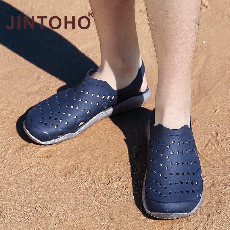 Jintoho Xăng đan Đi Biển Thời Trang Mùa Hè Cho Nam