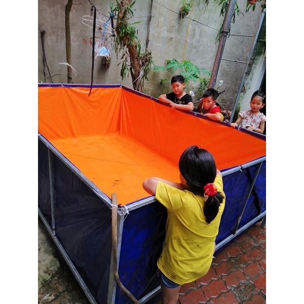 bể bạt nuôi ốc , cá , lươn... 3x2x1