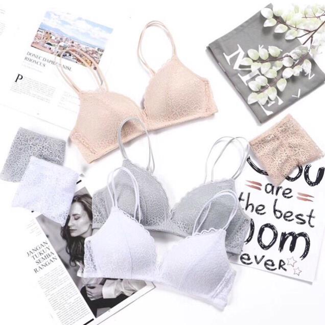 Áo Lót Ren Mềm Không Gọng Nâng Ngực Hàng Cao Cấp 478