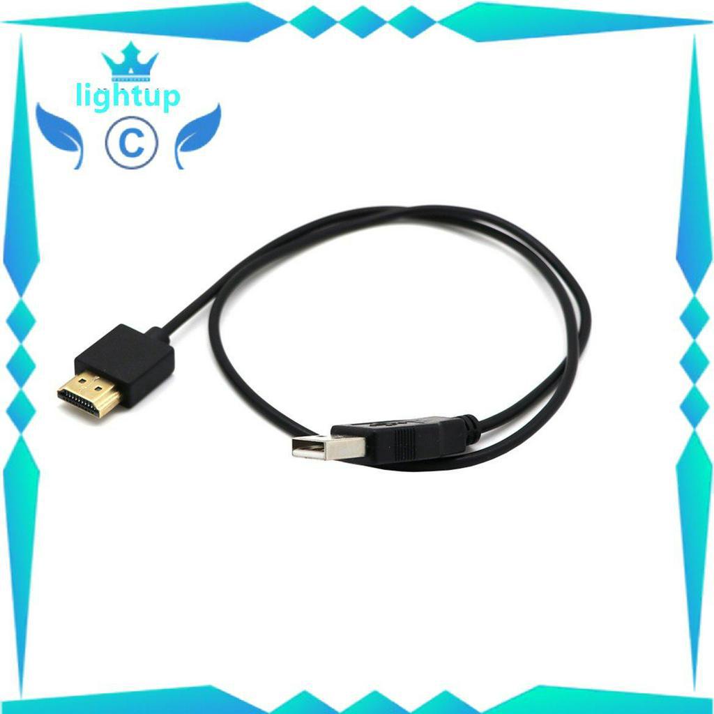 Dây cáp chuyển HDMI sang USB 0.5m cho laptop