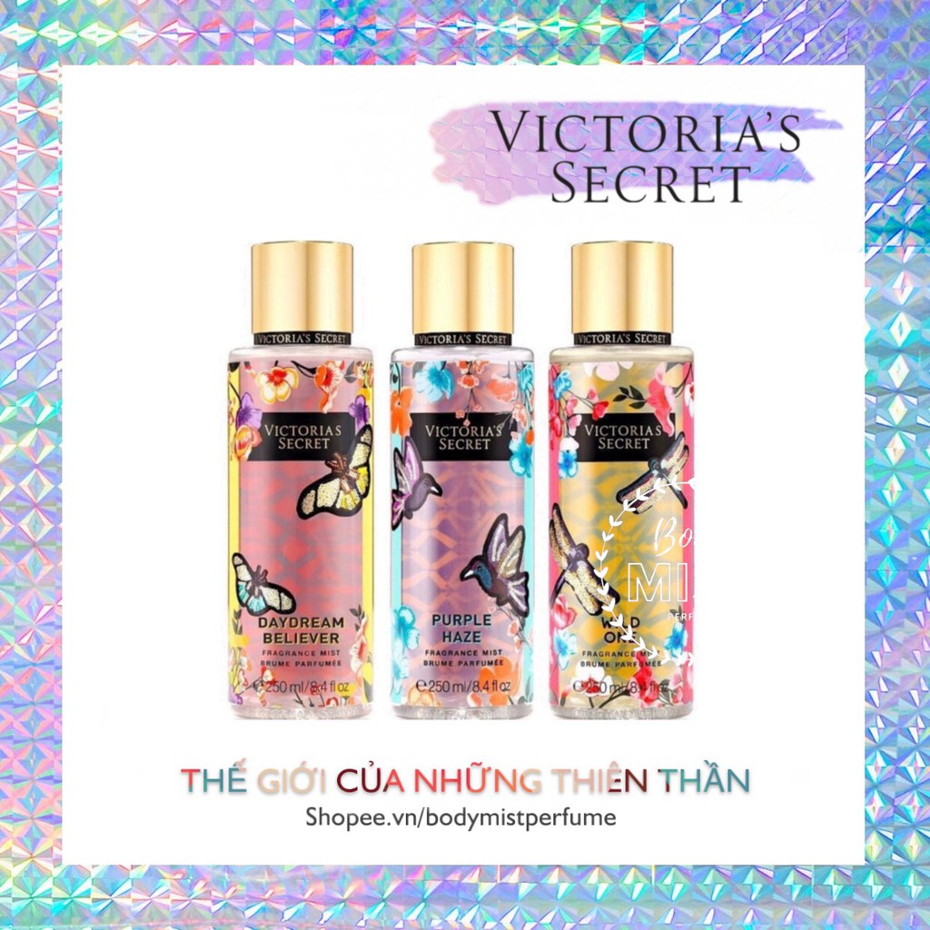 𝗕𝗢𝗗𝗬𝗠𝗜𝗦𝗧𝗣𝗘𝗥𝗙𝗨𝗠𝗘⚜️Xịt Thơm Body Victoria’s Secret BST Sắc Thu 250ml