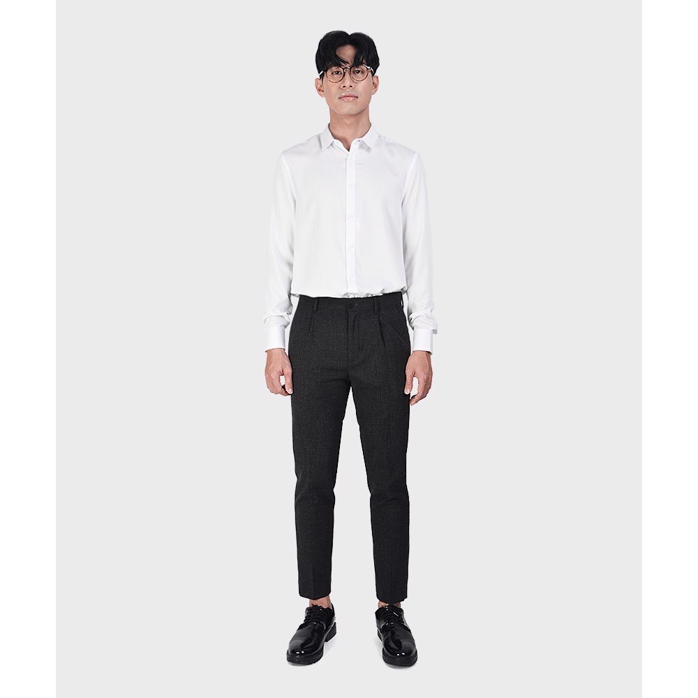 ROUTINE Áo Sơ Mi Nam Tay Dài Nẹp Rời Bamboo Cotton - SM10121754-4