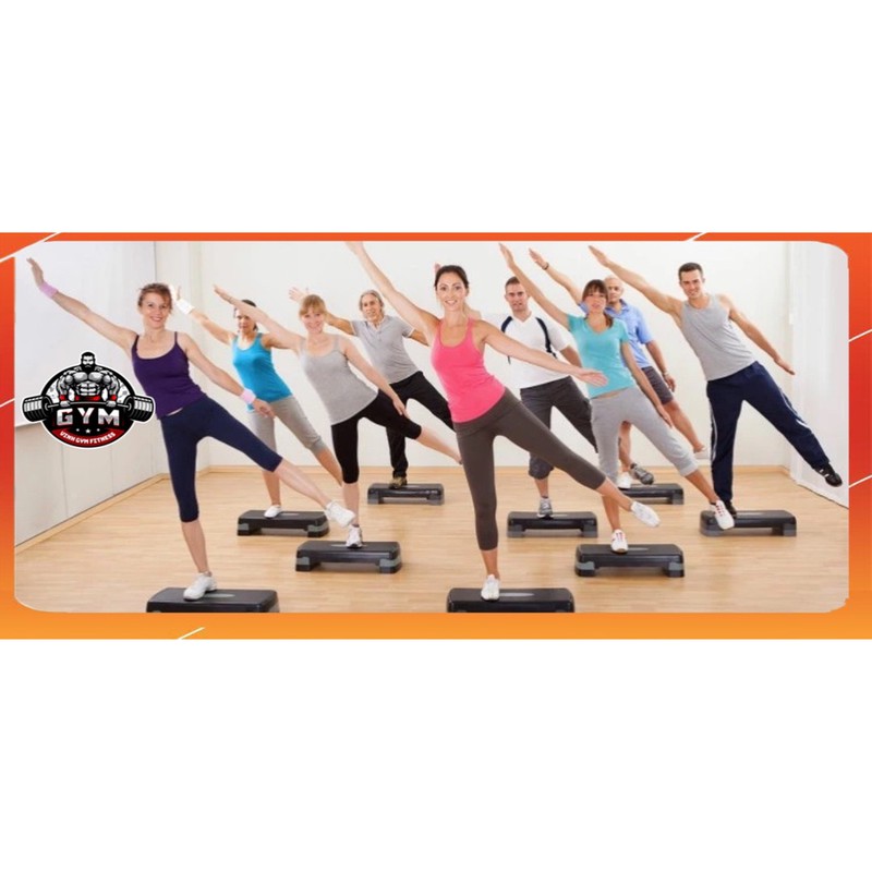 Bục nhảy aerobic điều chỉnh độ cao,bục nhảy step dậm nhảy thể dục tập gym tập tạ hàng cao cấp giá rẻ BNER-08