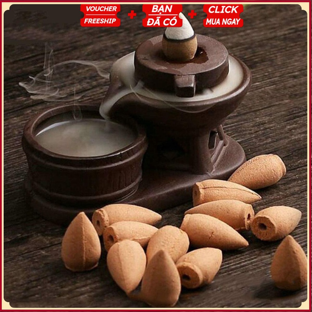 Nụ Trầm Hương Set 10/45 Viên Khói Tỏa Thơm Tự Nhiên