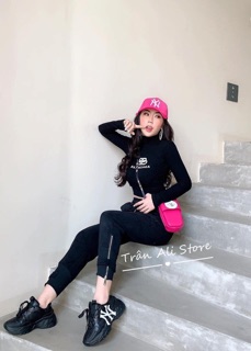 Áo Croptop thun Balen (5 màu)