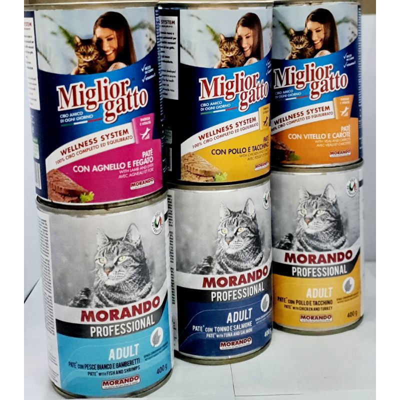 Pate Ý Miglior Gatto Morando cho mèo lớn 400g