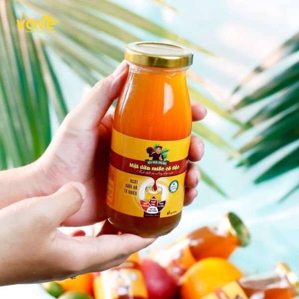 Mật Dừa Nước Cô Đặc Ông Sáu đặc sản Cần Giờ làm đường ăn kiêng, giảm cân hủ 250ml