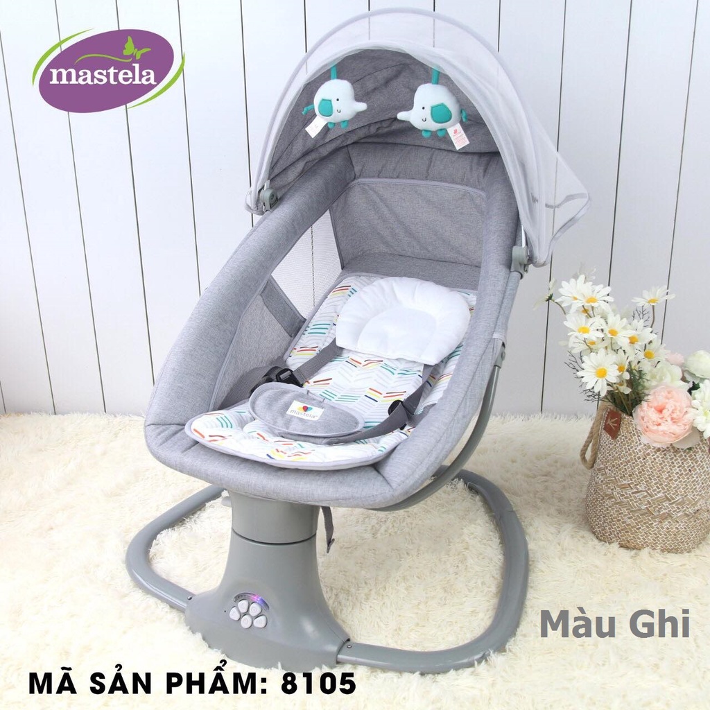 Nôi ru ngủ cho bé Mastela 8104 8106
