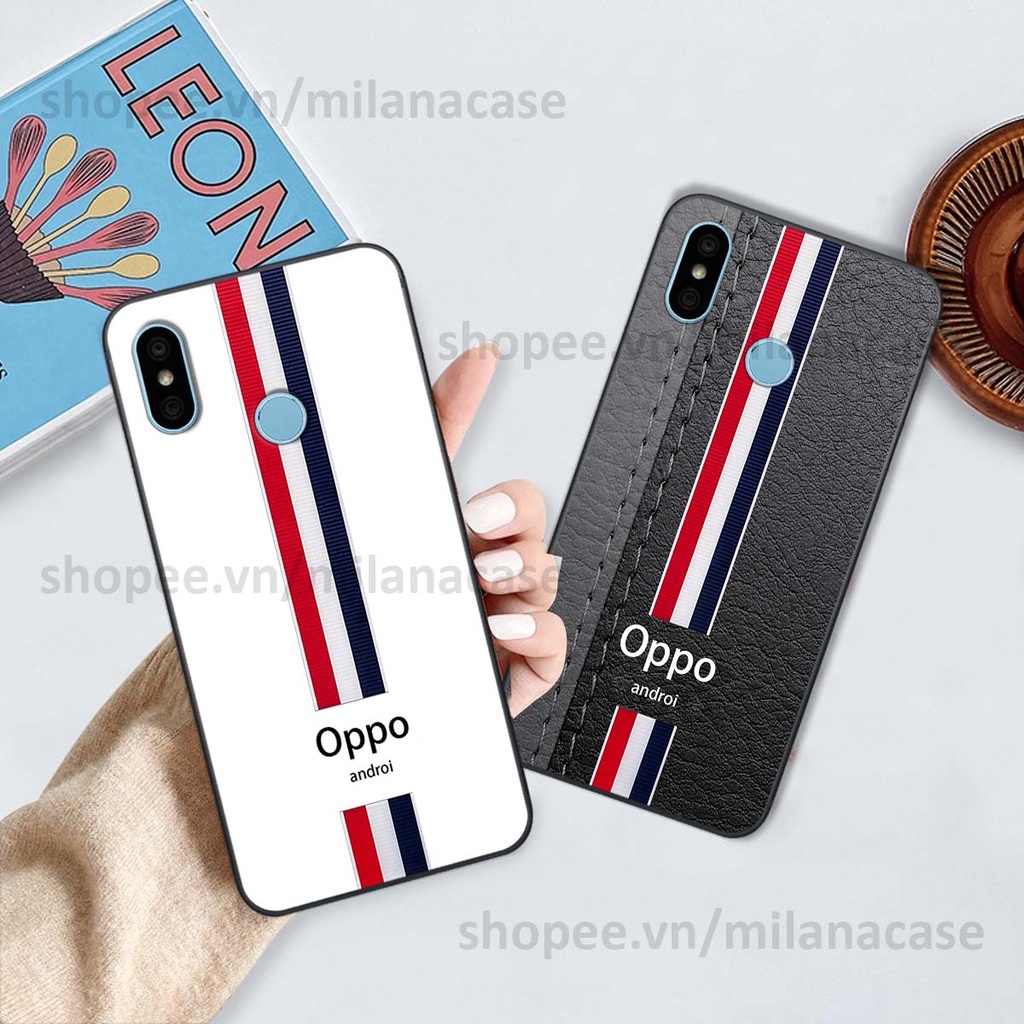 Ốp Xiaomi Redmi 6 Pro / Mi A2 Lite in giả da phong cách thể thao, cá tính, thời trang