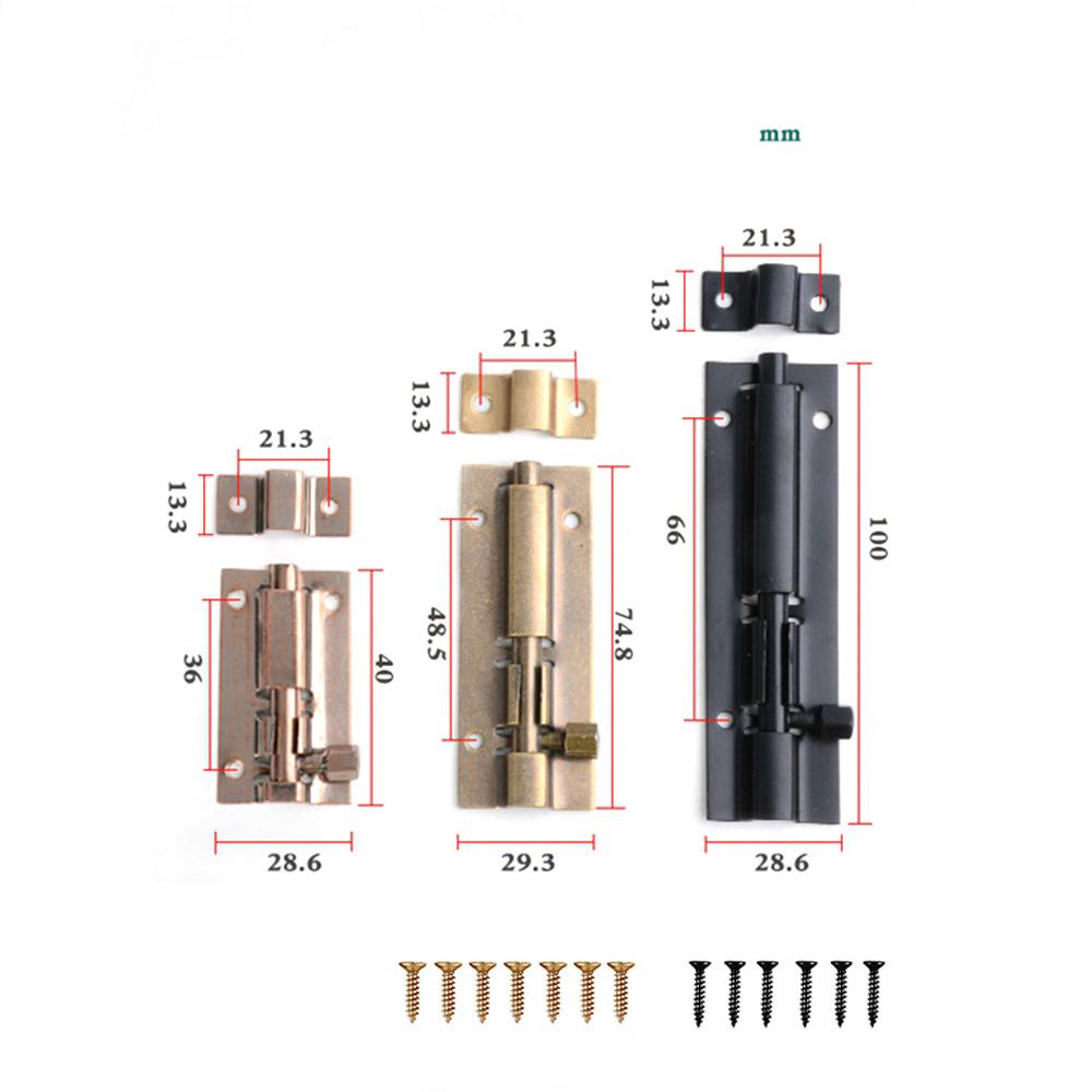 Bu Lông Cửa An Toàn 2 / 3 / 4Inch Chất Lượng Cao