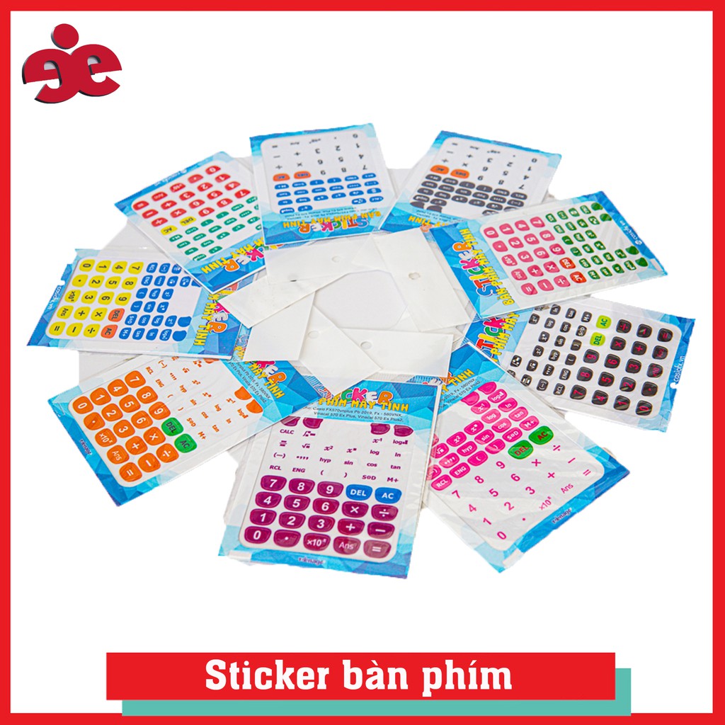 01 Sticker trang trí bàn phím máy tính 570