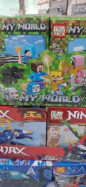 Bộ lắp ráp lego My world