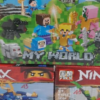 Bộ lắp ráp lego My world