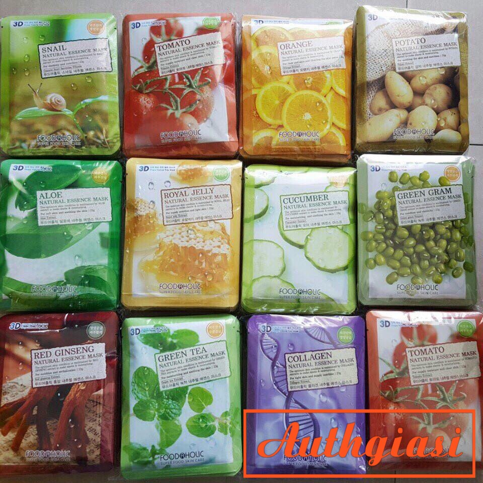 Mặt nạ dưỡng da 3D Foodaholic Natural Essence Mask 23g | BigBuy360 - bigbuy360.vn