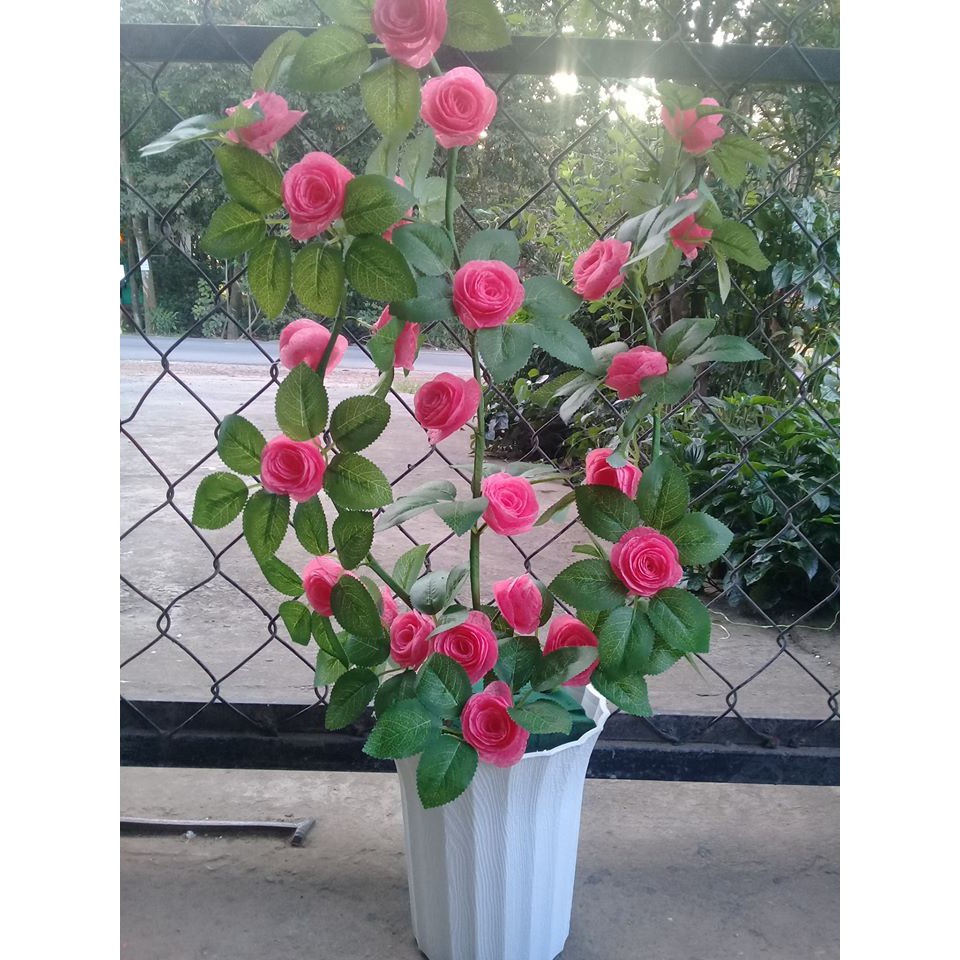 Bộ nguyên liệu làm cây hoa hồng+ bình