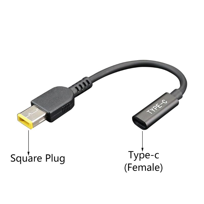 Dây Cáp Sạc Chuyển Đổi Usb 3.1 Type C Đầu Cái Sang Đầu Cái Dc 7.9x5.0 4.0x1.35 5.5x2.5 2.1 4.8x1.7 mm