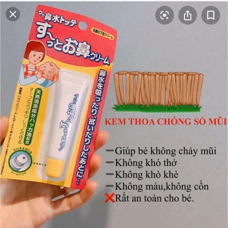 KEM BÔI CHỐNG NGẠT MŨI TEMPEI