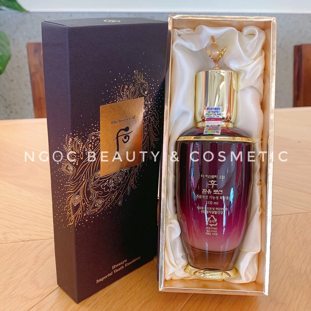 NƯỚC HOA HỒNG - SỮA DƯỠNG  Hoàn Lưu Cao Whoo Hwanyu